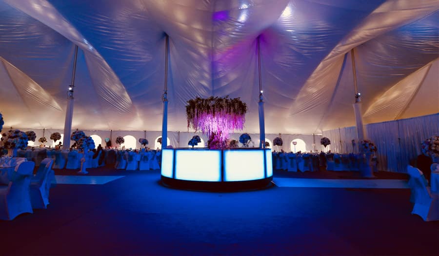 Engagement Venue hire - Luxury Marquee Hire - Essex