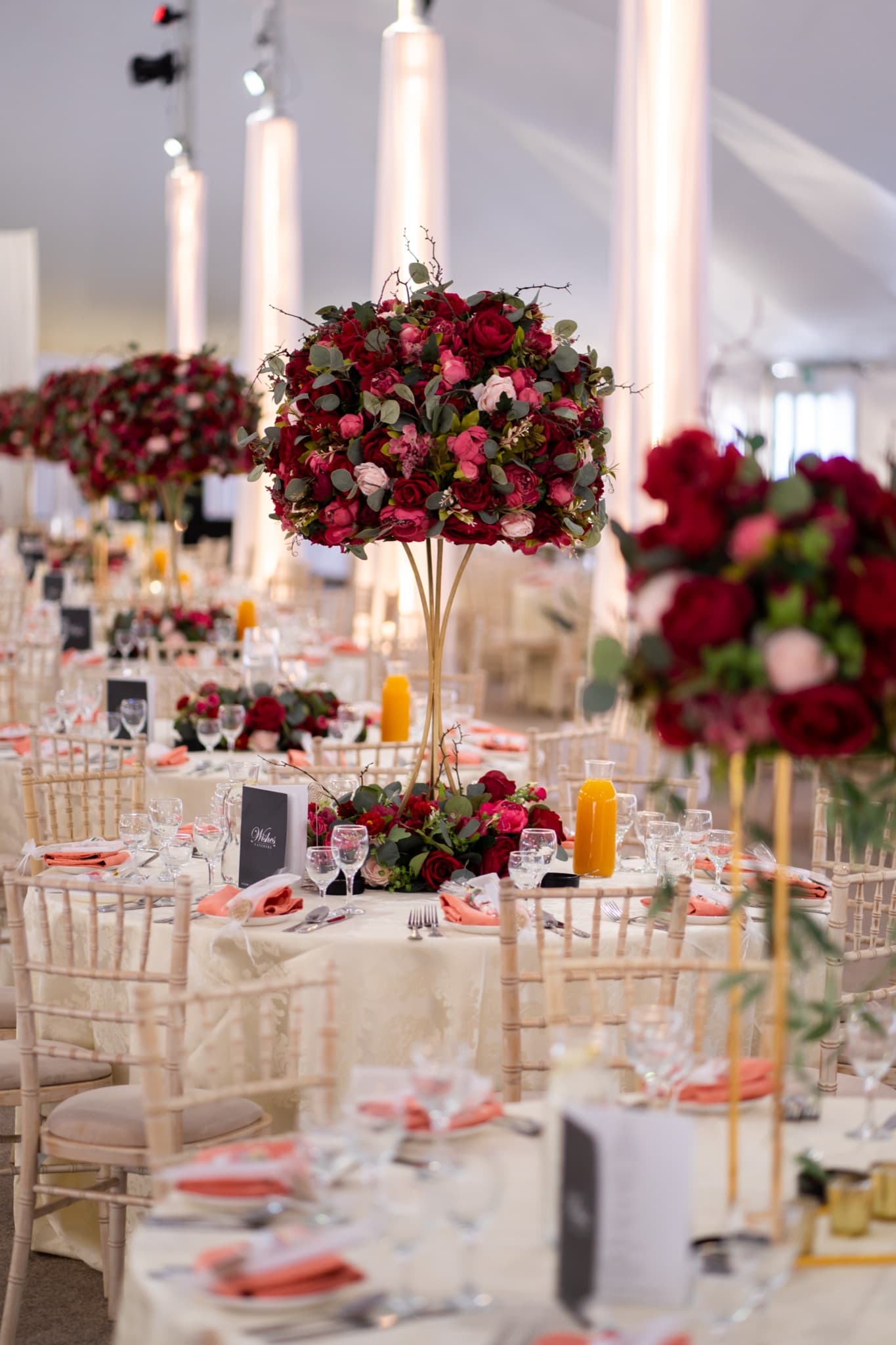 An Asian wedding celebration at The Chigwell Marquees