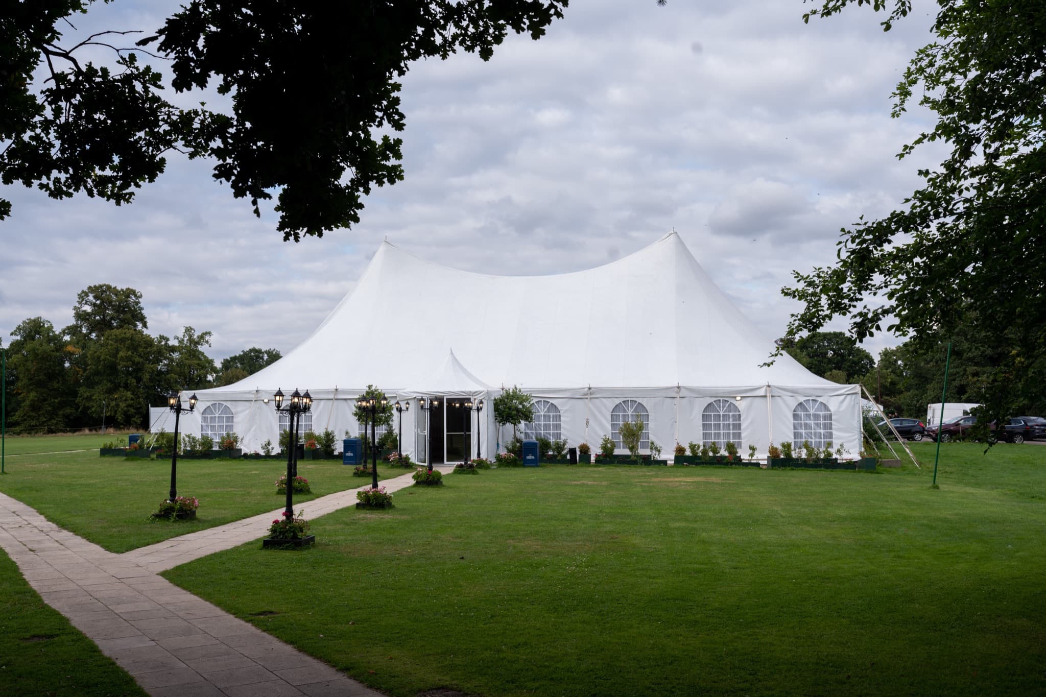 An Asian wedding celebration at The Chigwell Marquees
