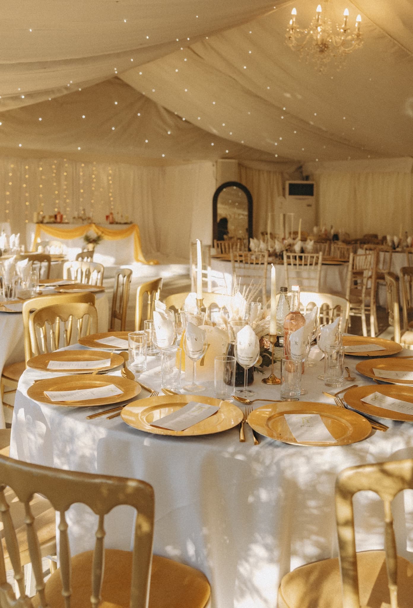 A wedding at The Chigwell Marquees