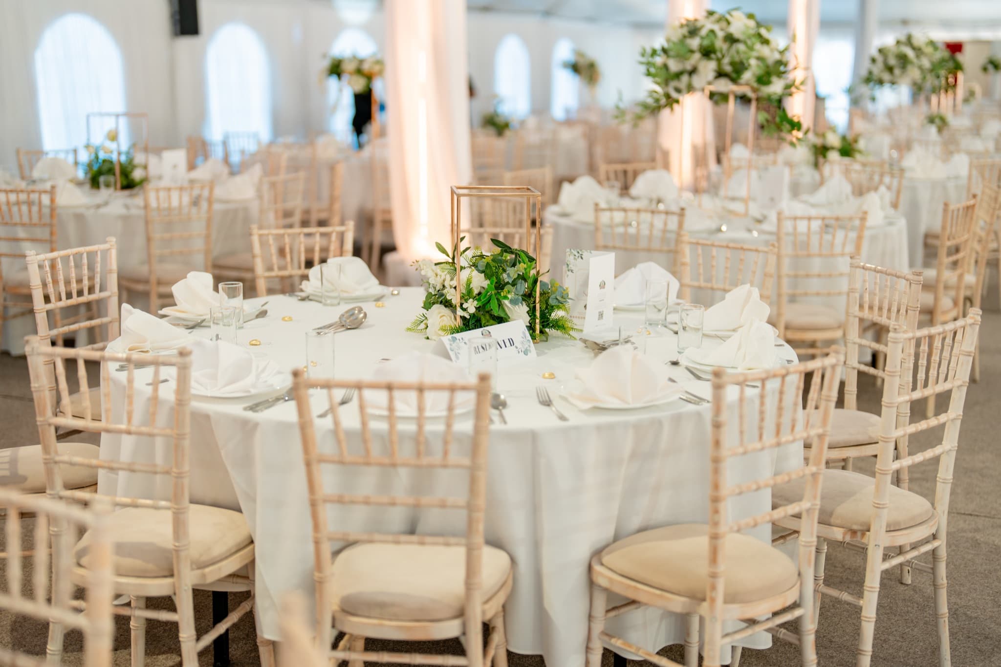 A wedding at The Chigwell Marquees