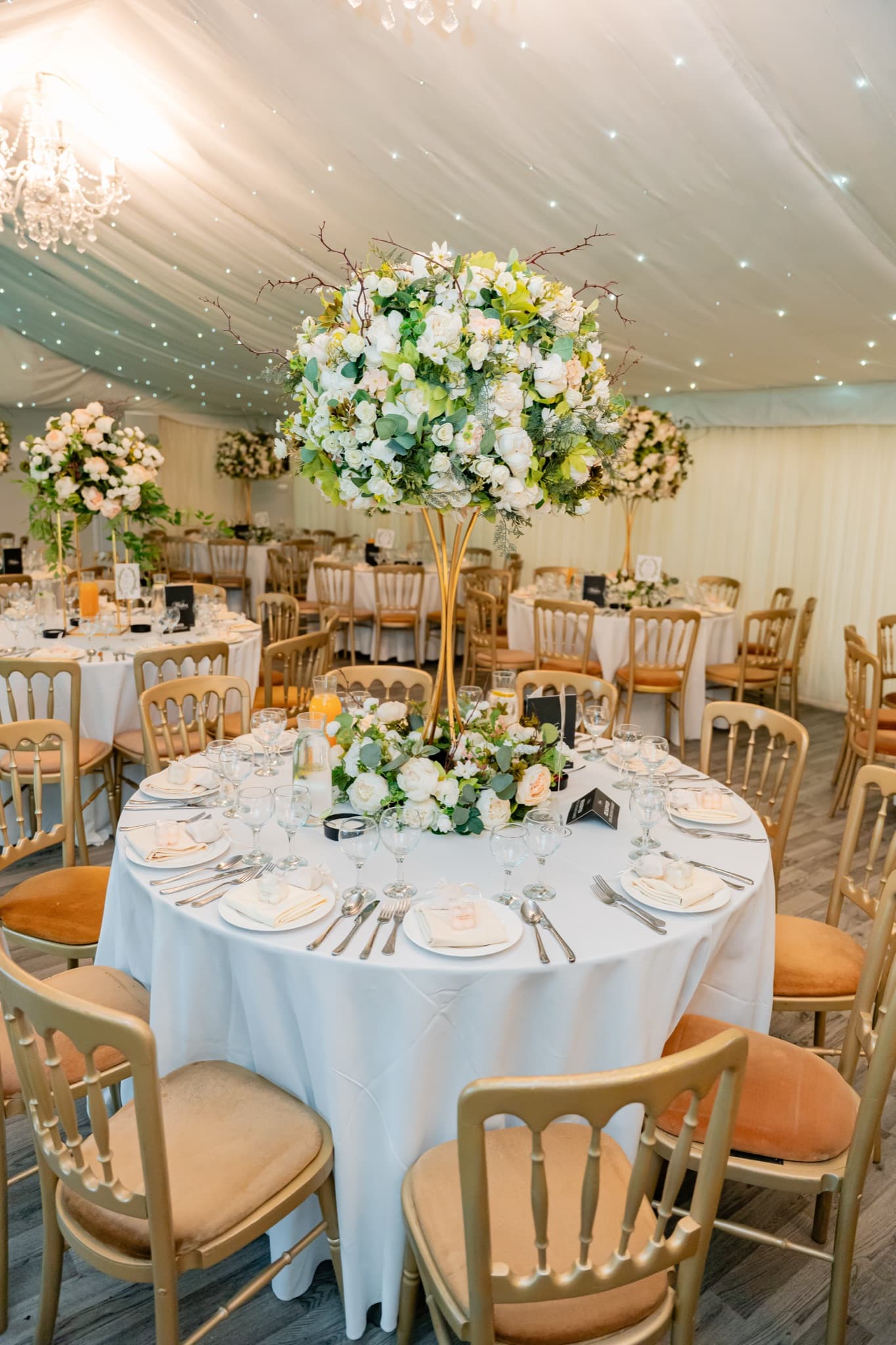 A wedding at The Chigwell Marquees