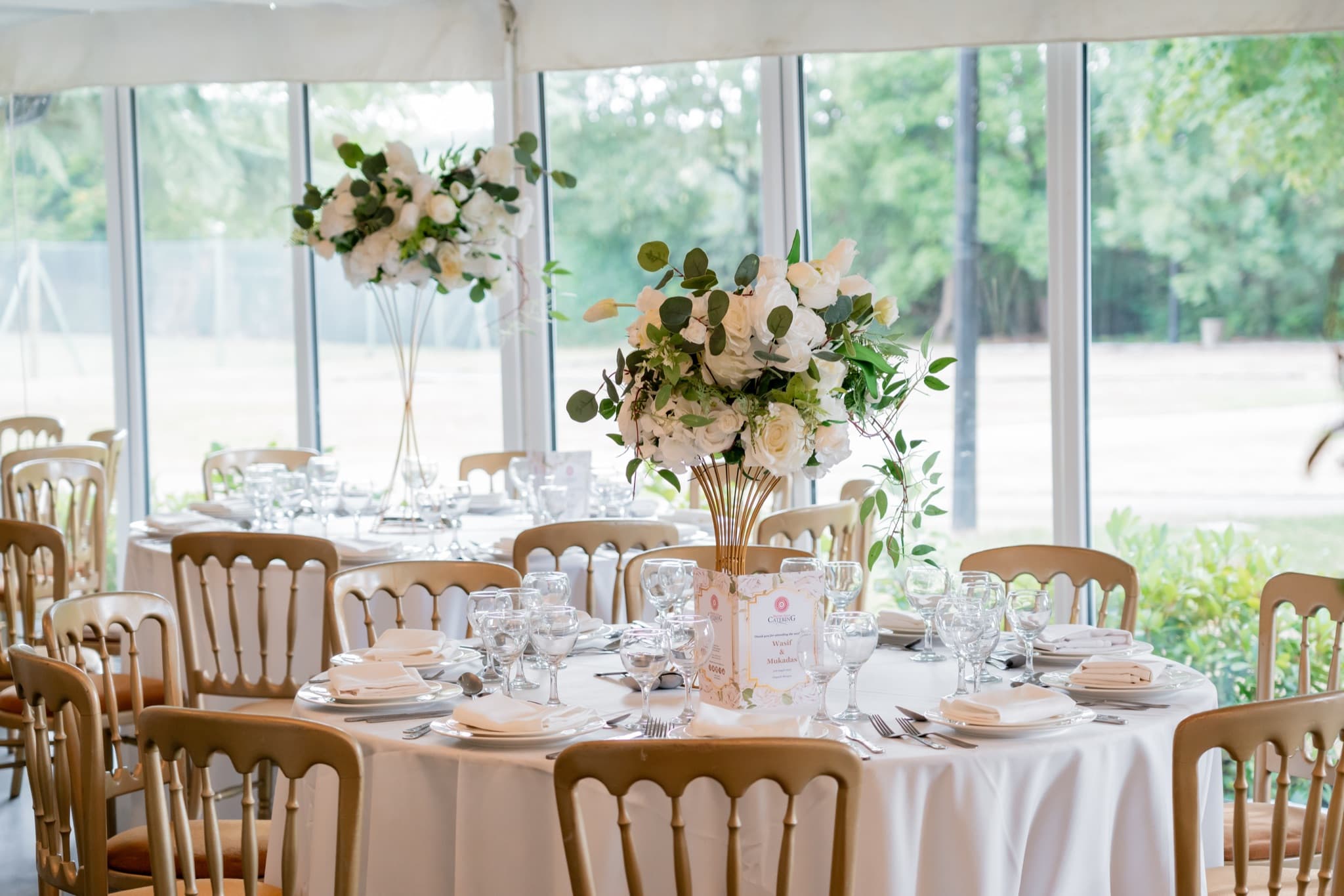 A wedding at The Chigwell Marquees