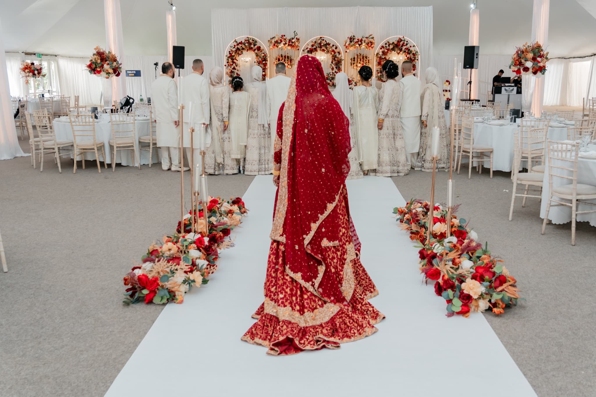 A wedding at The Chigwell Marquees