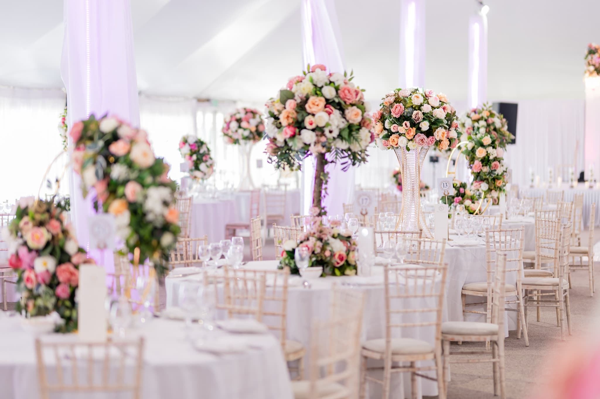 A wedding at The Chigwell Marquees
