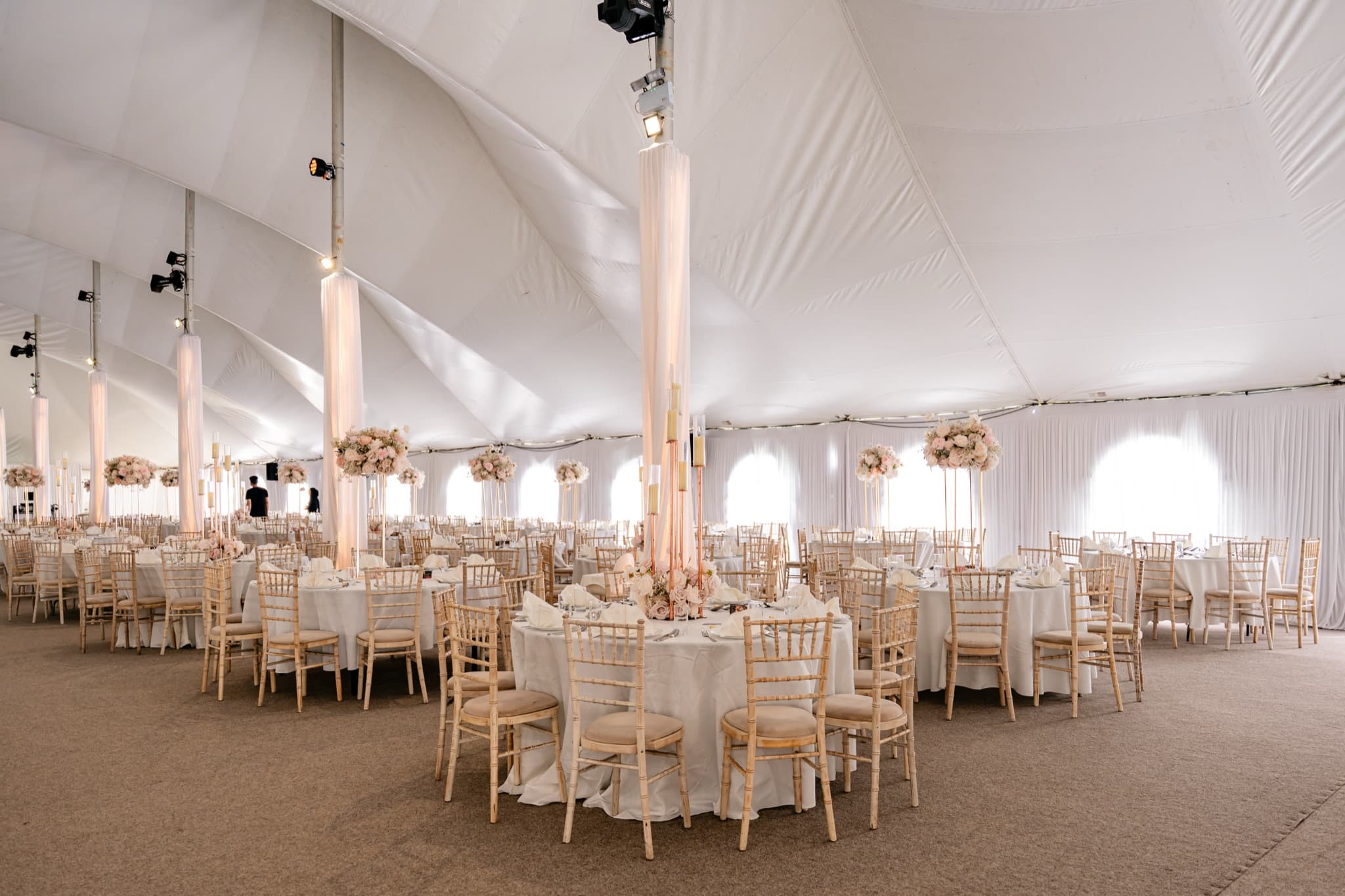 A wedding at The Chigwell Marquees