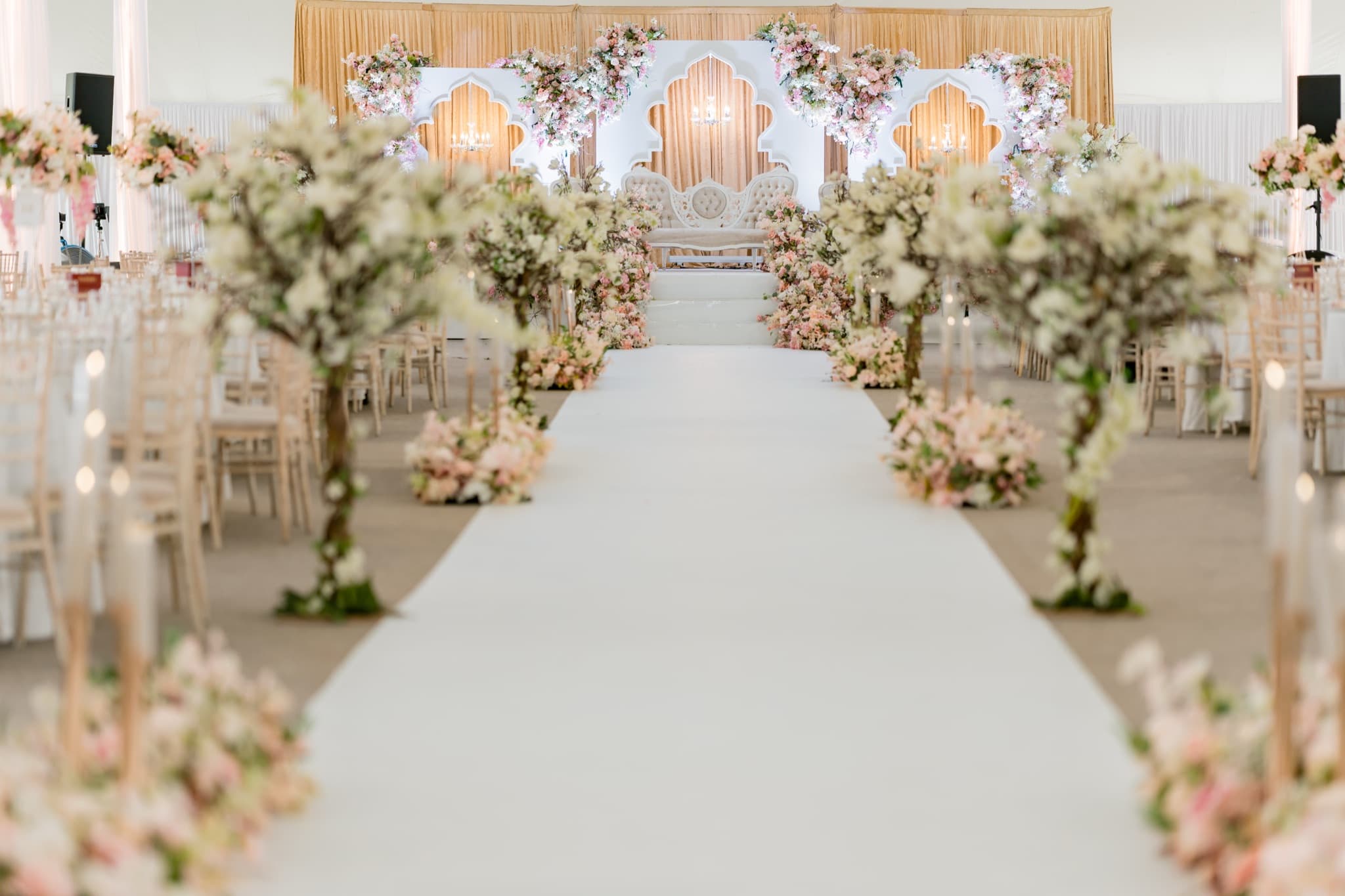 A wedding at The Chigwell Marquees