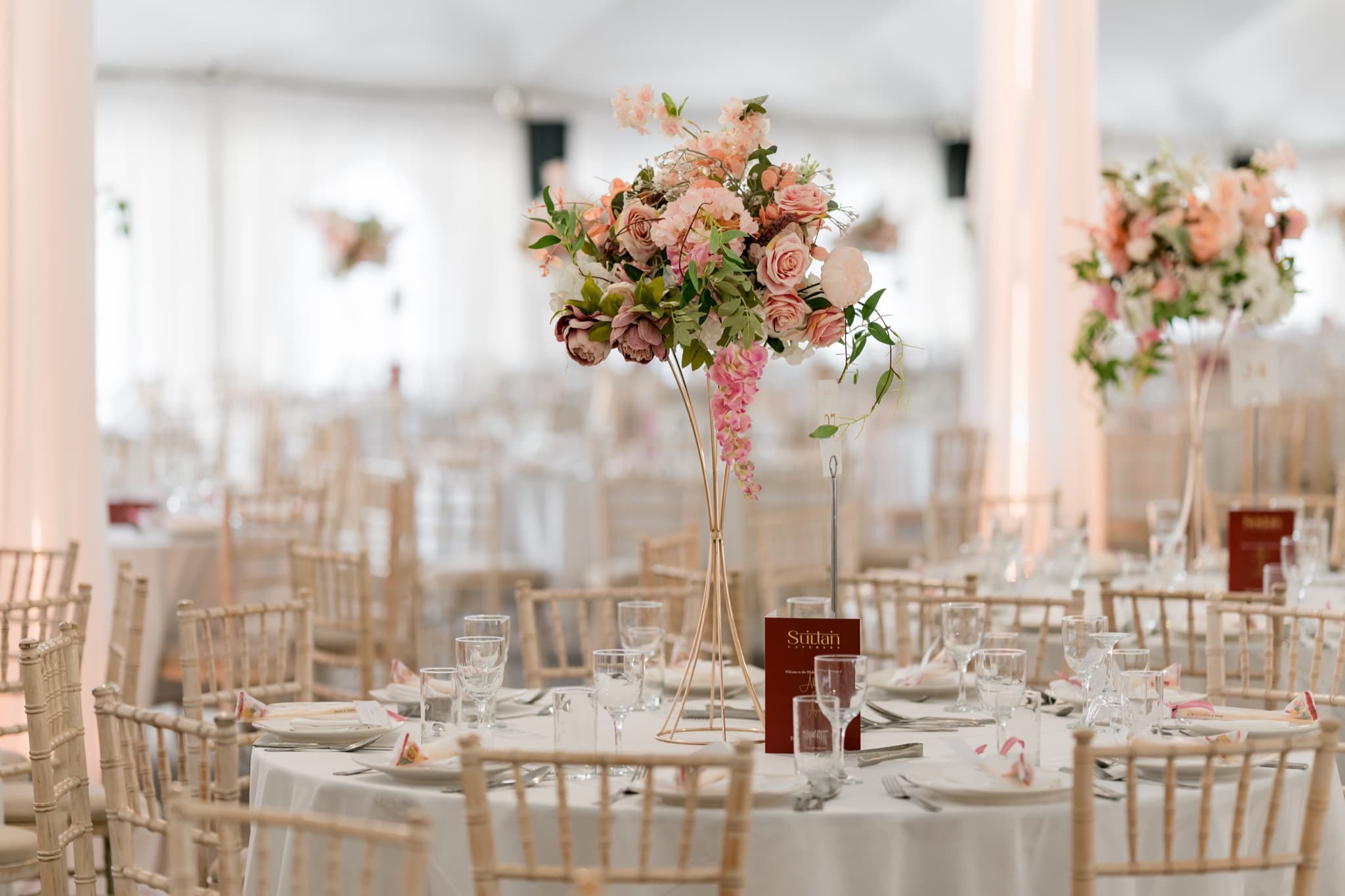 A wedding at The Chigwell Marquees