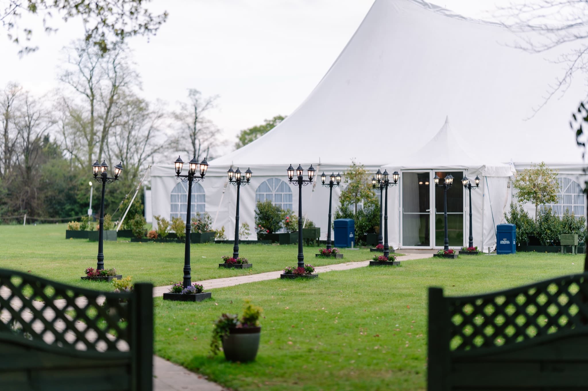 A wedding at The Chigwell Marquees