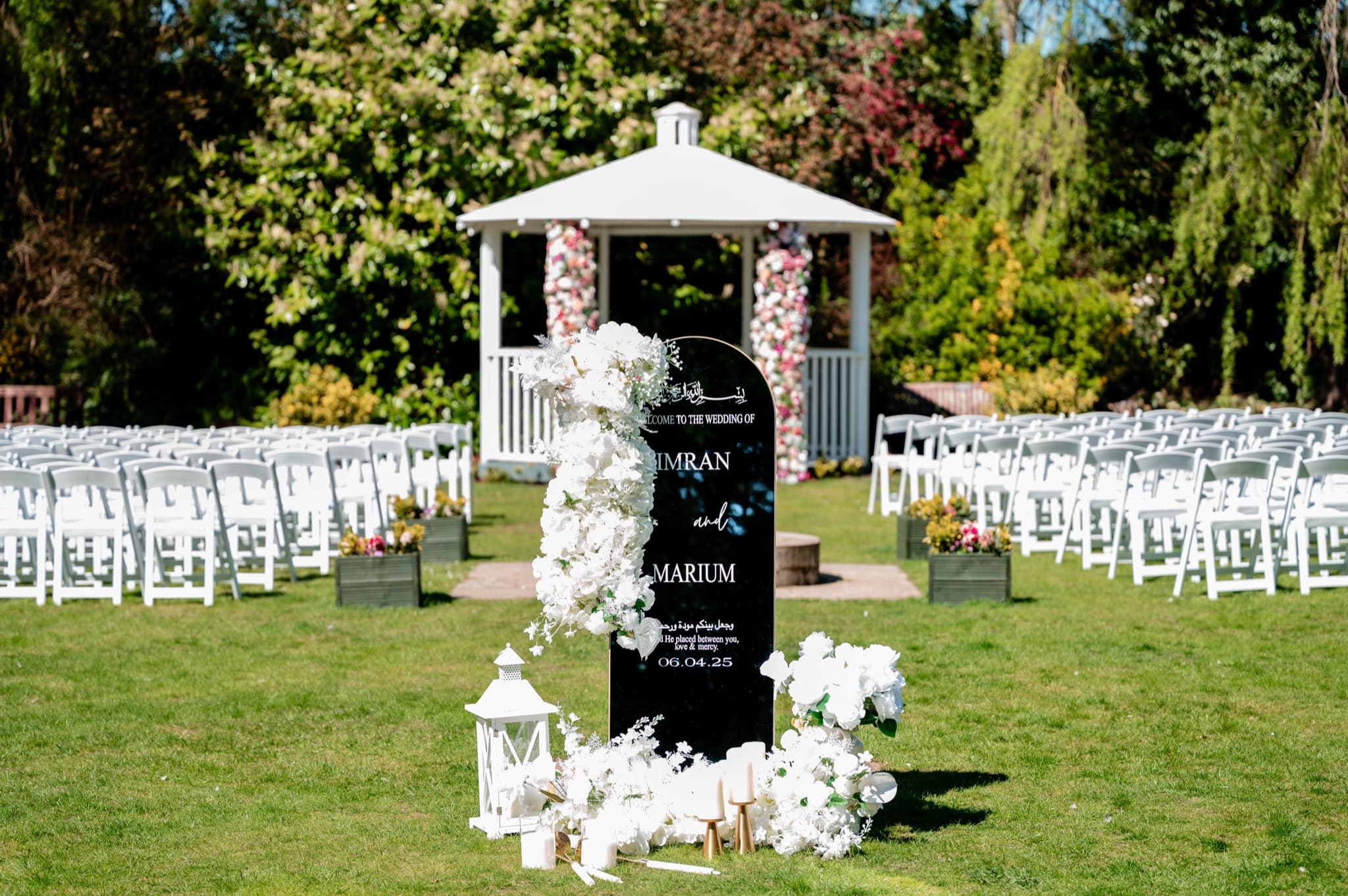 A wedding at The Chigwell Marquees
