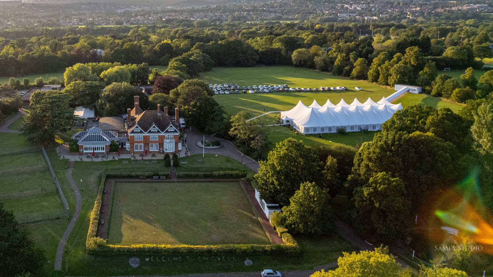 A wedding at The Chigwell Marquees
