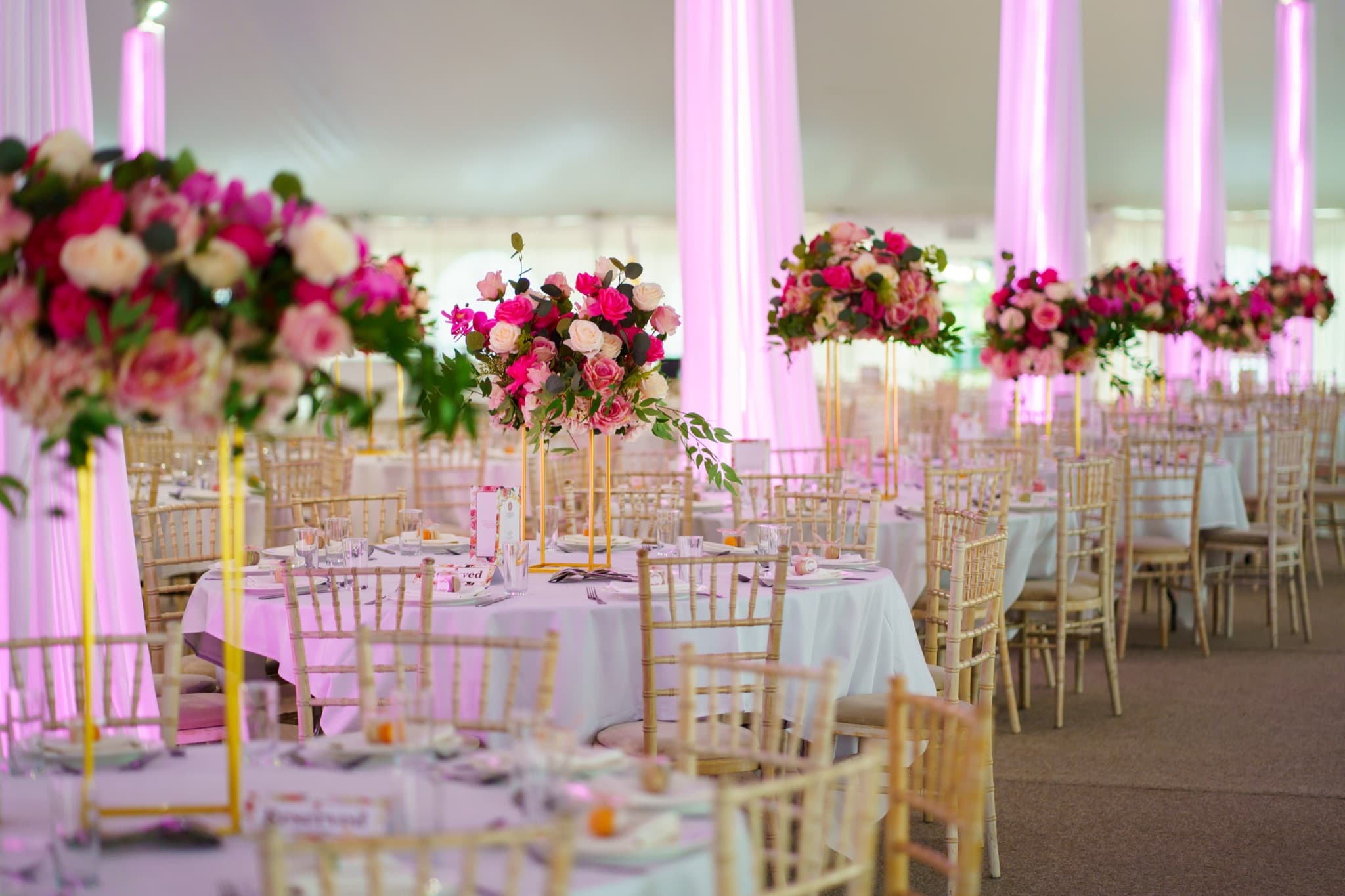 An Asian wedding celebration at The Chigwell Marquees