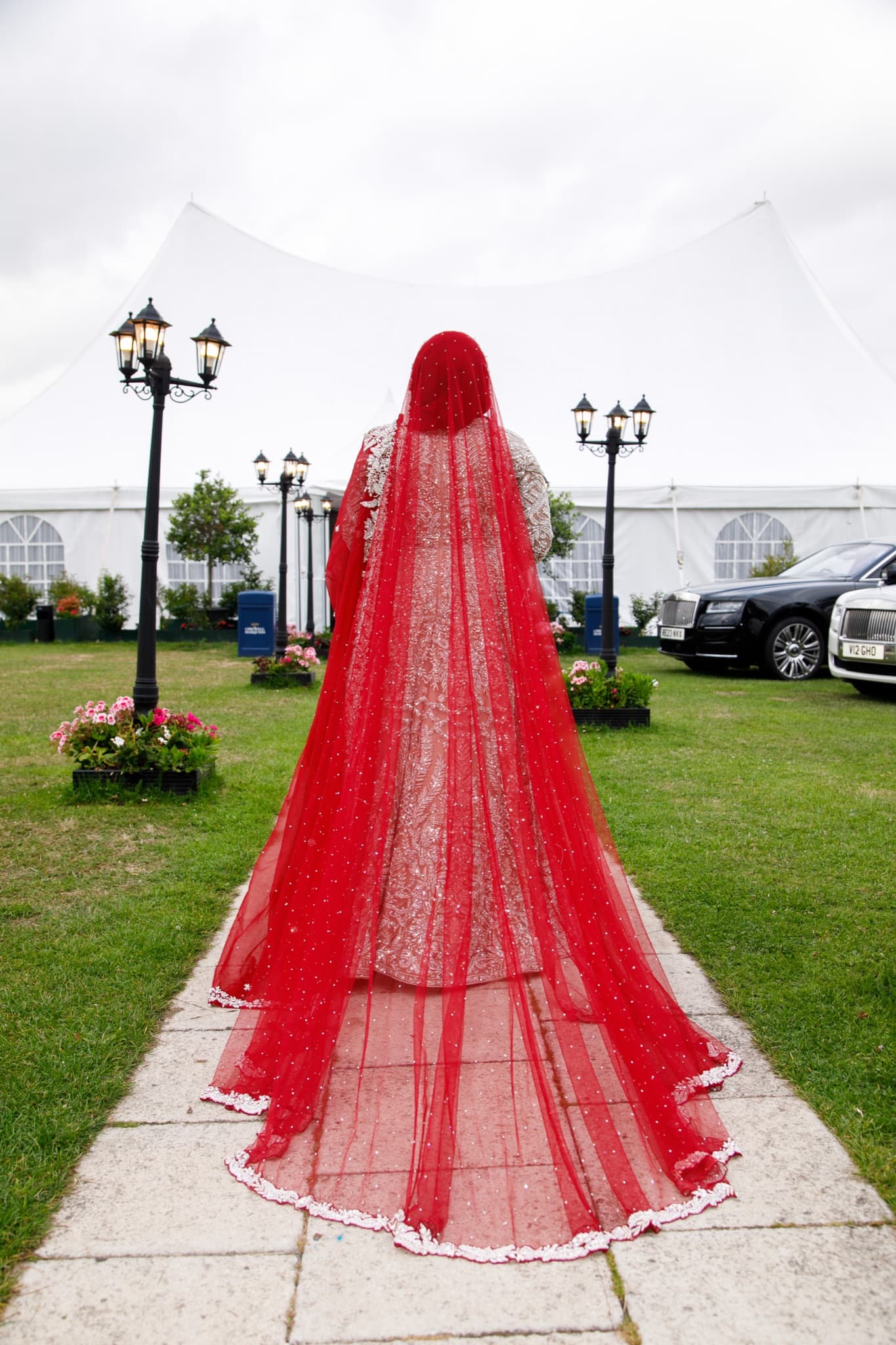 An Asian wedding celebration at The Chigwell Marquees