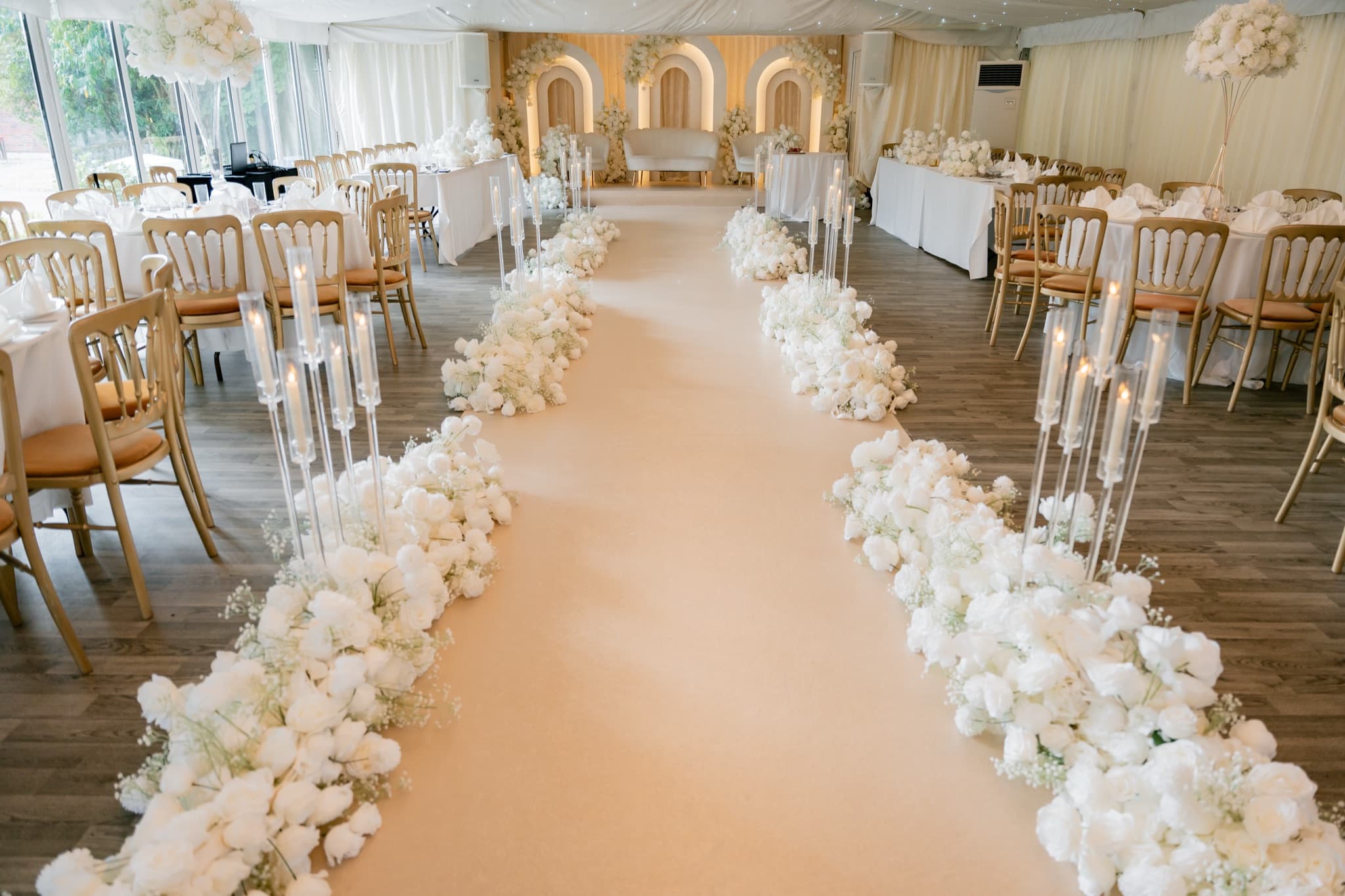 A wedding at The Chigwell Marquees
