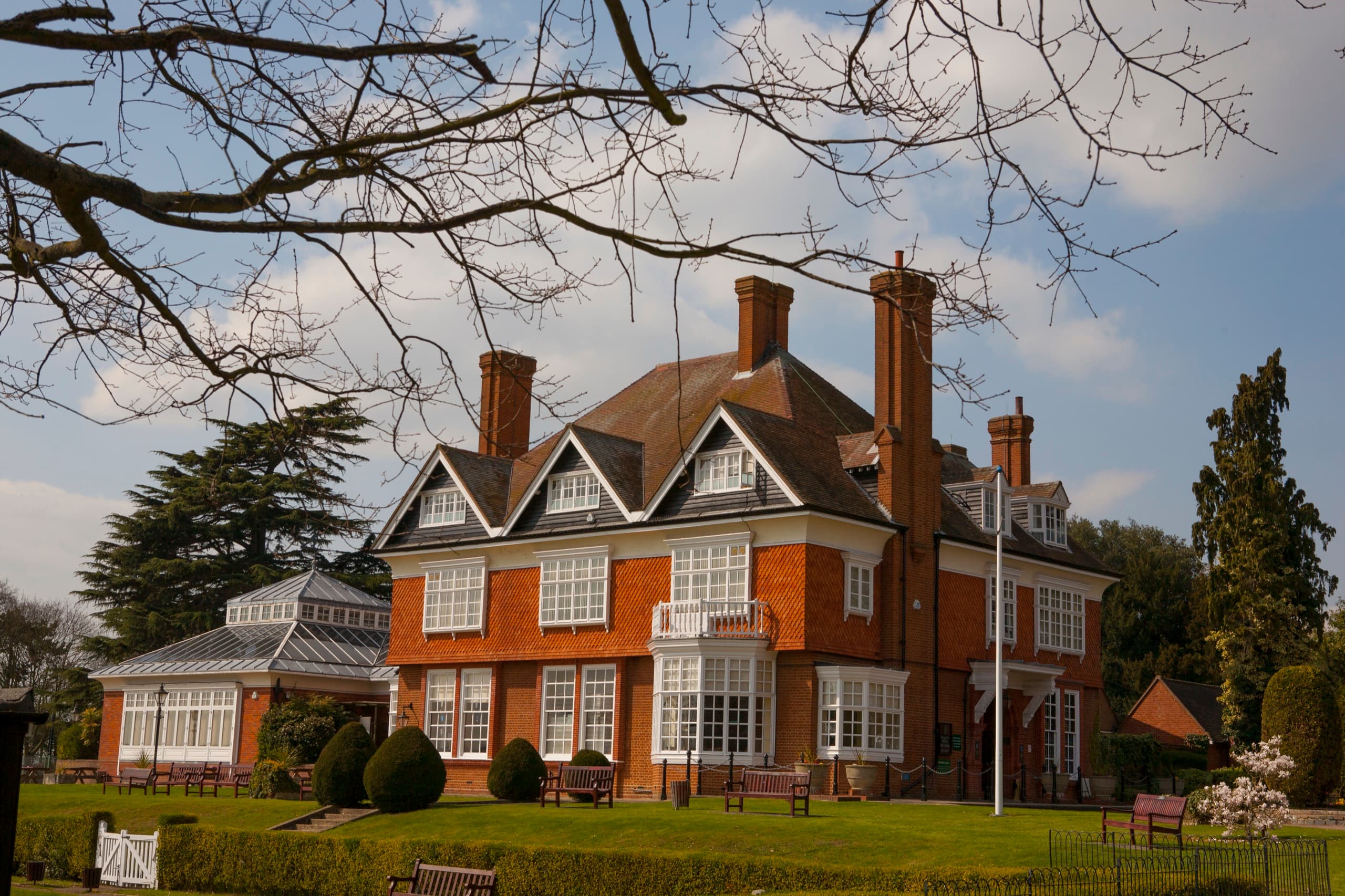 Chigwell Hall and its suites on the estate
