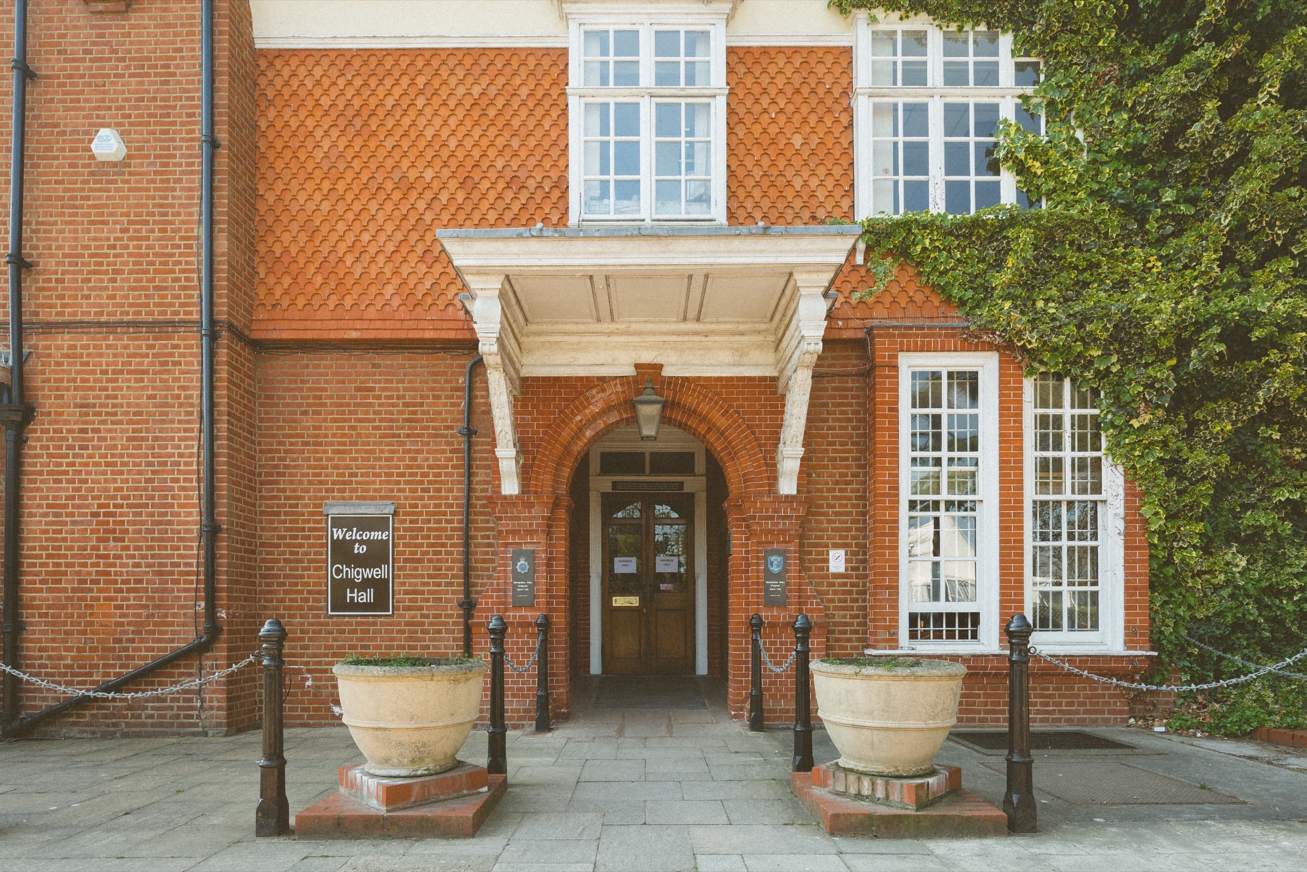 Chigwell Hall and its suites on the estate