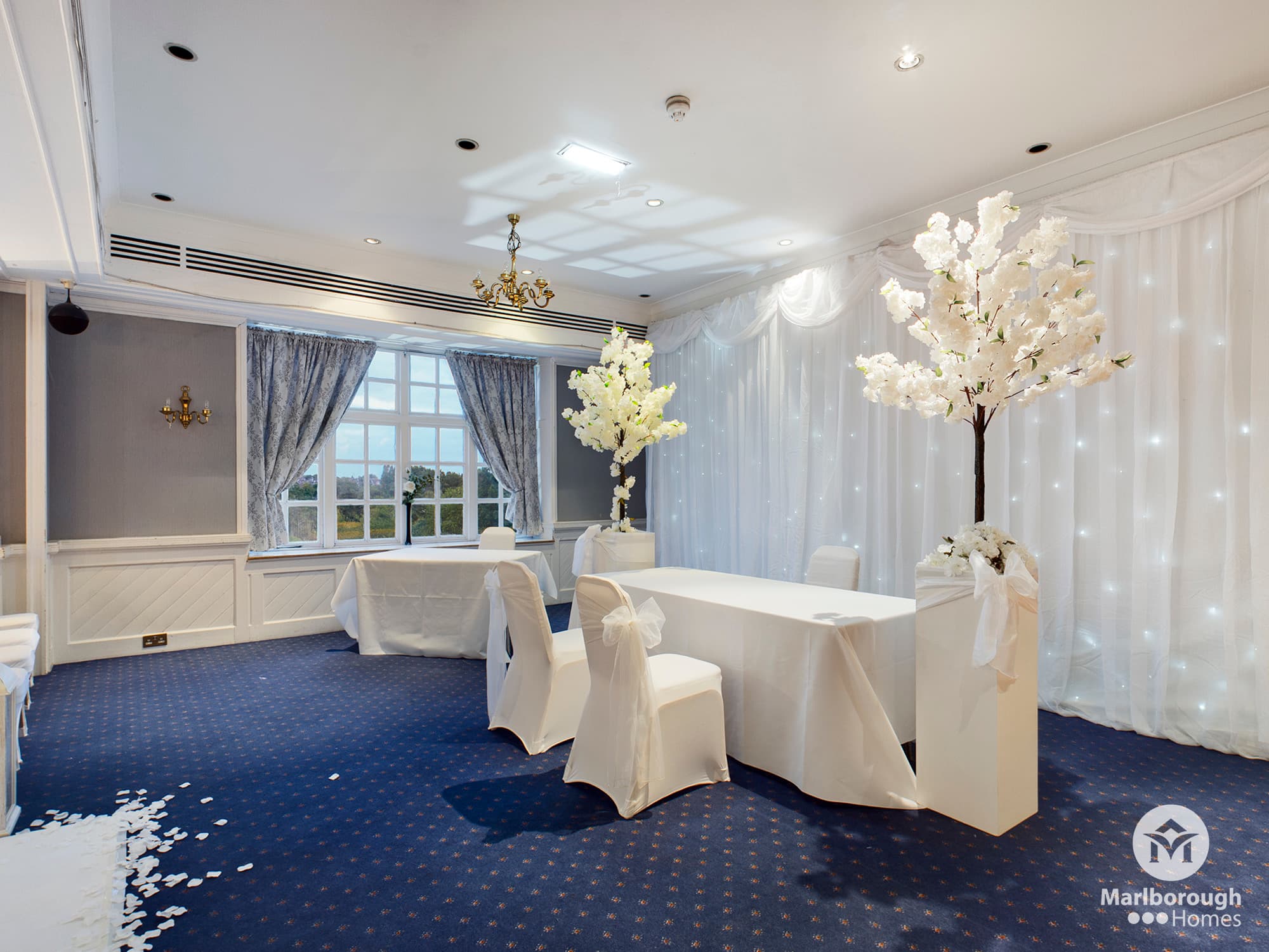 Chigwell Hall and its suites on the estate