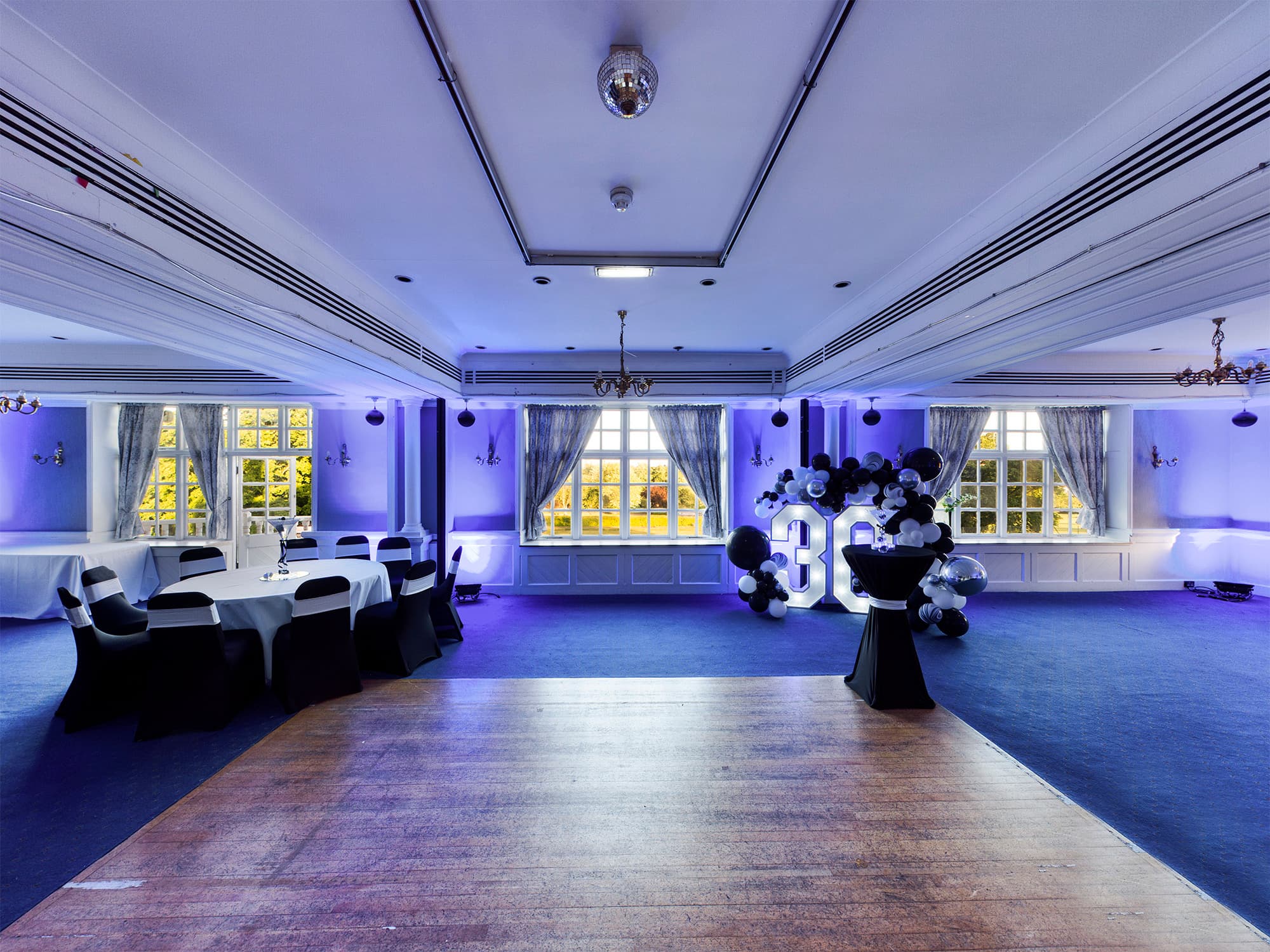 Chigwell Hall and its suites on the estate