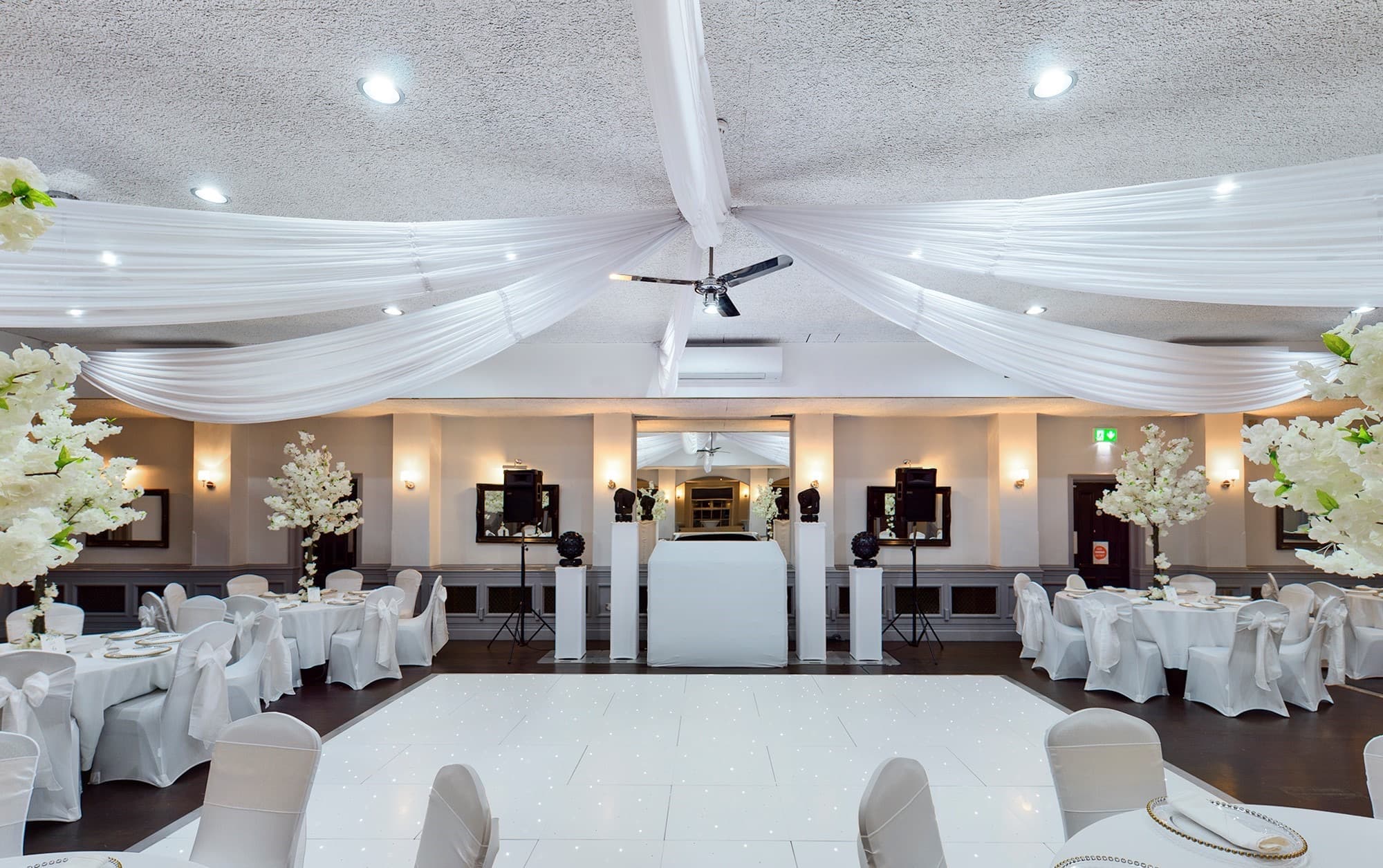 Chigwell Hall and its suites on the estate